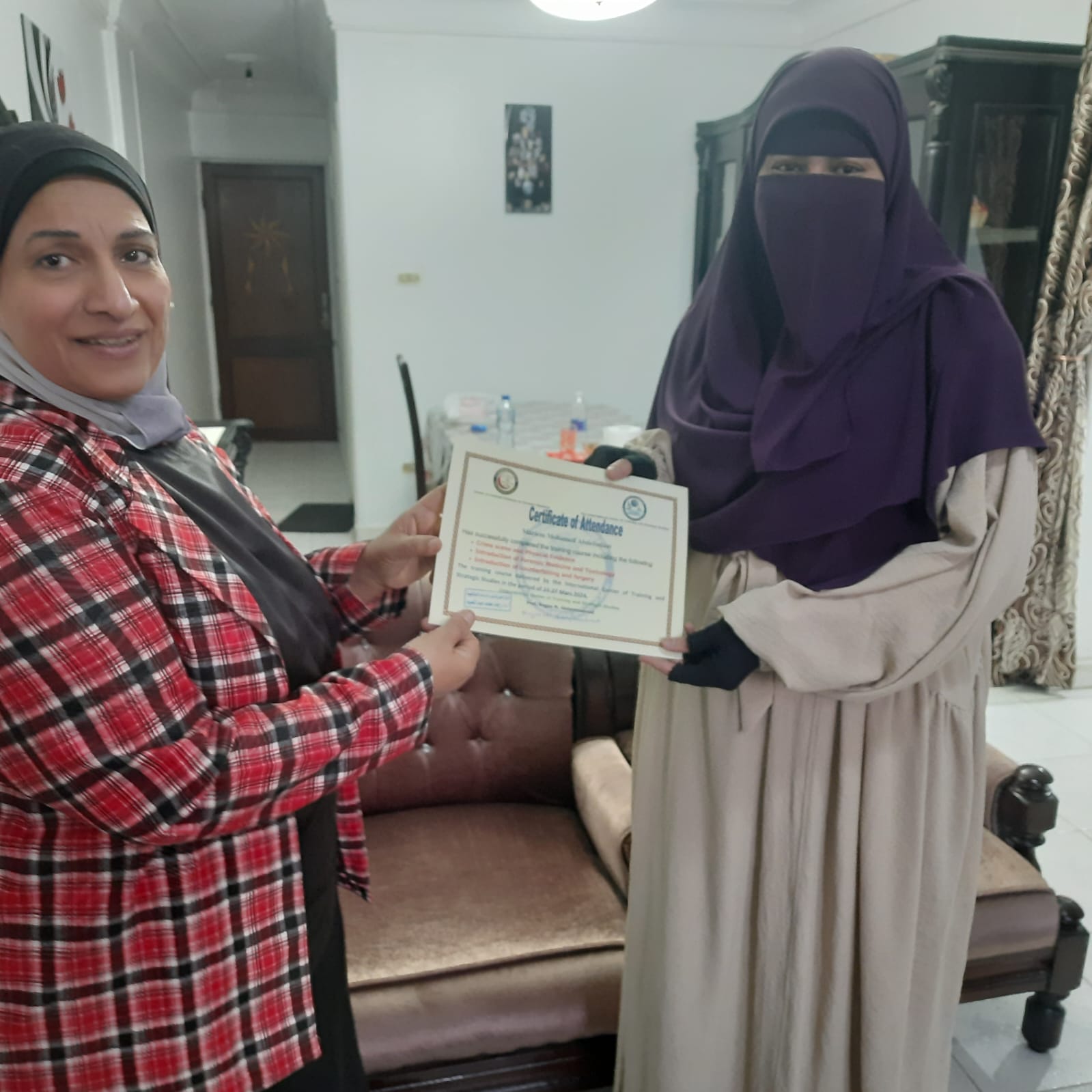 لقطات من التدريب على معاينة مسرح الجريمة وعلوم الأدلة الجنائية بمقر المركز الدولي للتدريب والدراسات الاستراتيجية بالقاهرة في مايو ٢٠٢٤ — صورة 5
